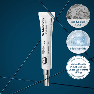 کرم کاهش دهنده پف و برجستگی دور چشم با تکنولوژی Bio-Spicule +EGF حجم 10 میلی لیتر دکتر ملاکسین - 02