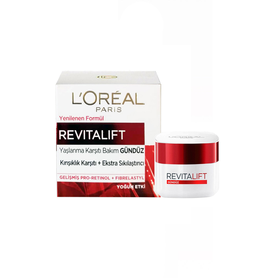 کرم ضد چروک و ضد پیری (روز) مدل Revitalift حجم 50 میل لورال نمای ۲
