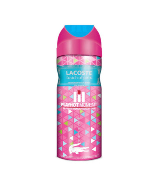 اسپری دئودورانت زنانه Lacoste Touch Of Pink 2 حجم 200میل پلی هات مومنت