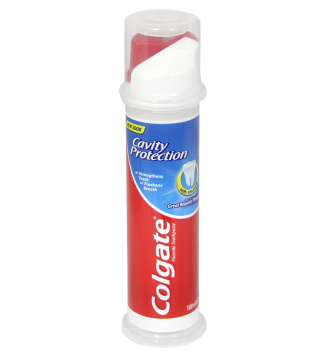خمیر دندان پمپی ضدپوسیدگی Cavity Protection حجم 100میل کلگیت