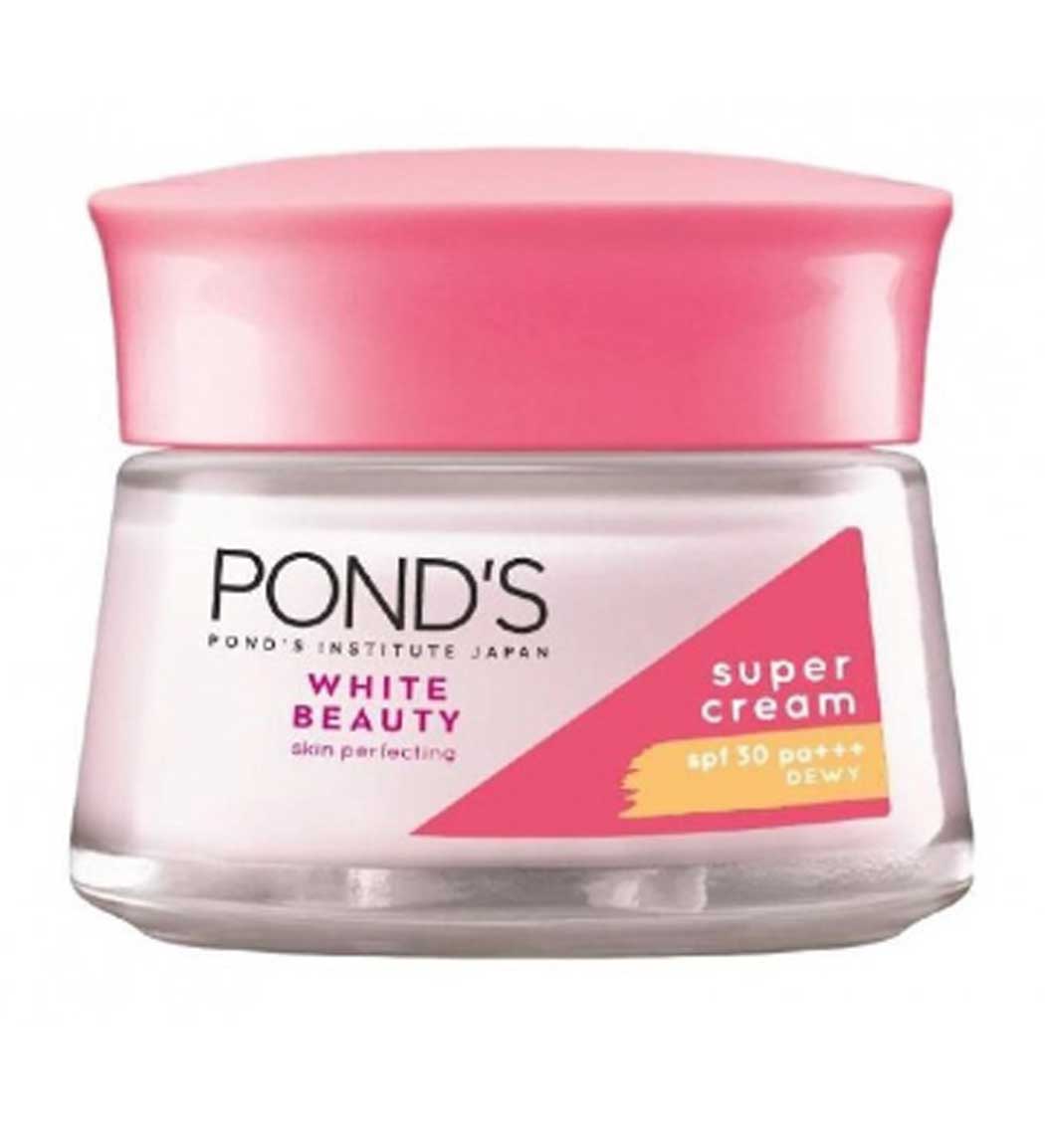 کرم روشن کننده روز مدل White Beauty حجم 50میل پوندز نمای ۲