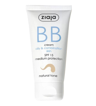 کرم بی بی SPF15 رنگ طبیعی مناسب پوست های چرب و مختلط حجم 50 میل زیاجا