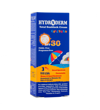 کرم ضد آفتاب بی رنگ با SPF30 مناسب کودک حجم 50 میلی لیتر هیدرودرم - 03