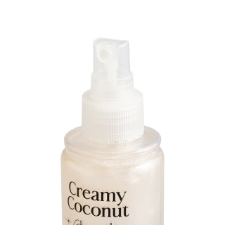 بادی شیمر زنانه شاین دار مدل Creamy Coconut حجم 120 میلی لیتر نایس پاپت - 02
