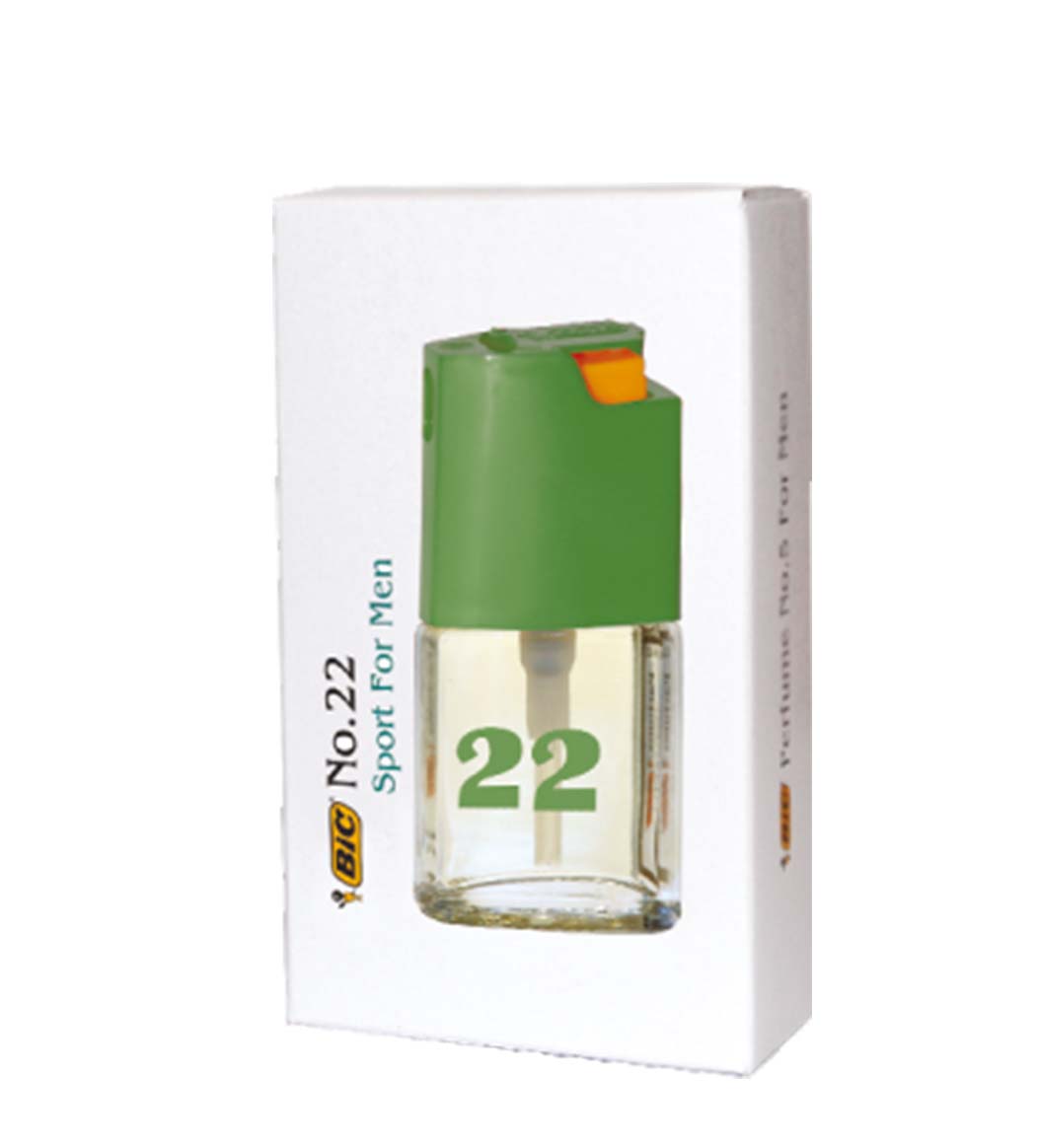 عطر اسپرت جیبی مردانه شماره 22 بیک نمای ۲