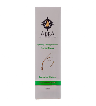 ماسک روشن کننده پوست عصاره خیار آدرا حجم 100 میلی لیتر - 02
