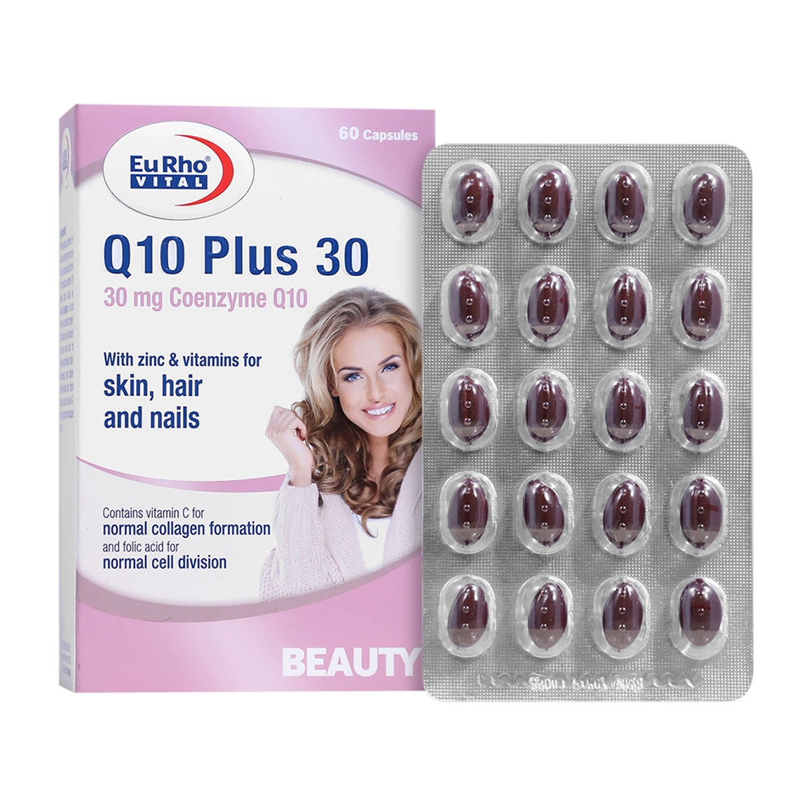 کپسول کیوتن پلاس 30 میلی گرم بسته 60 عددی