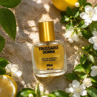 عطر جیبی زنانه مدل Trussardi Donna حجم 30 میلی لیتر پینک ویژوال - 02