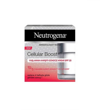 کرم ضد پیری (روز) مدل Cellular Boost SPF20 حجم 50 میل نوتروژینا - 01