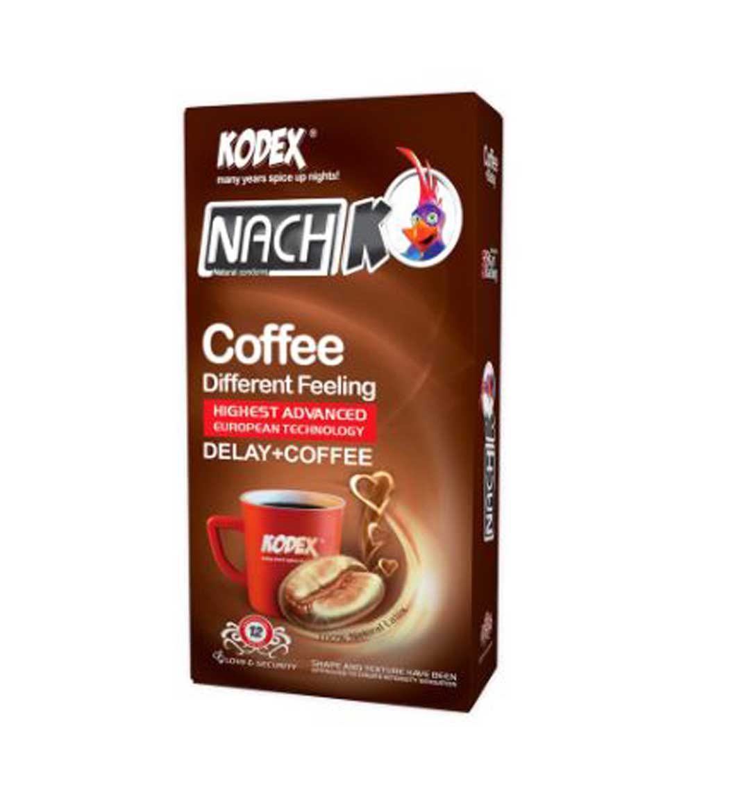 کاندوم ناچ مدل Coffee بسته 12 عددی ناچ کدکس نمای ۲