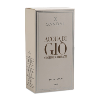 عطر جیبی مردانه مدل Gio حجم 33 میلی لیتر صندل - 03