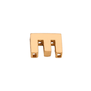 آویز گردنبند طلا 18 عیار زنانه طرح حرف E کد MM2142 - 03