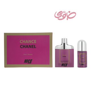 ست کادوئی مدل Chanel Chance زنانه نایس پاپت