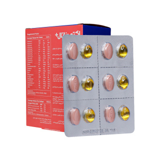 سافت ژل و قرص مولتی ویتامین مدل Acti Natal Plus مناسب خانم ها بسته 60 عددی ابیان دارو - 01