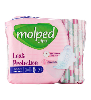 نوار بهداشتی مولپد مدل Leak Protection سایز خیلی بزرگ بسته 7 عددی