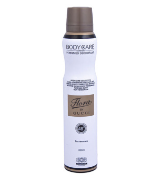 اسپری دئودورانت زنانه مدل Flora حجم 200 میل بادی کر