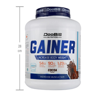 پودر Gainer وزن 3000 گرم دوبیس - 03