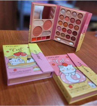 پالت سایه مدل Happy cat ارسال با طرح رندوم آنی لیدی - 02