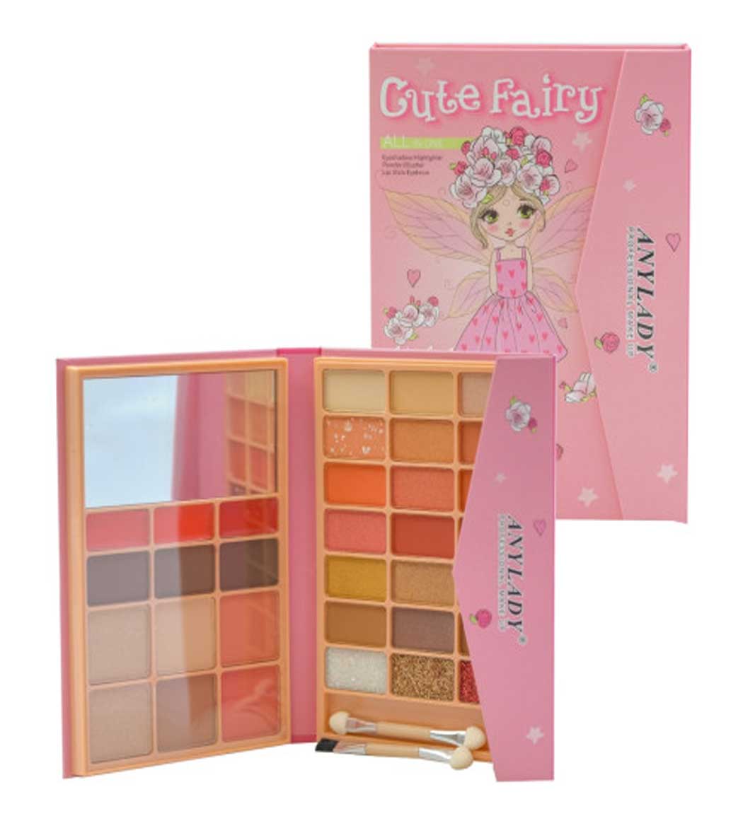 پالت سایه آنی لیدی مدل Cute Fairy تعداد 33 رنگ نمای ۲