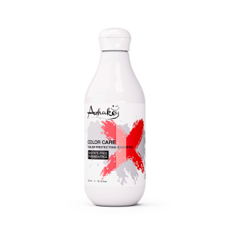 شامپو مناسب مو رنگ شده آژاکی مدل Color Care فاقد سولفات و پارابن حجم 300 میلی لیتر