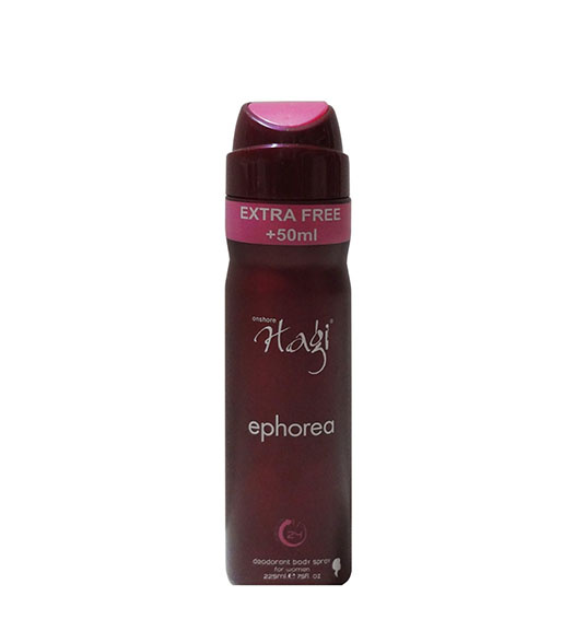 اسپری خوشبو کننده بدن 225+50 ml free زنانه مدل Ephorea هاگی نمای ۲