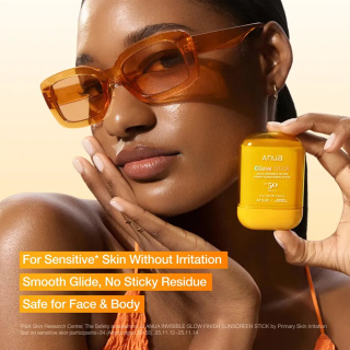 ضد آفتاب استیکی بی رنگ مدل Glow Stick با SPF50 وزن 17.5 گرم آنوا - 05