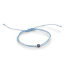 دستبند طلا 18 عیار مدل مارکو سرمه ای فانتزی ماوی گالری