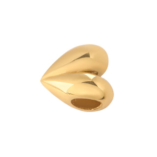 آویز گردنبند طلا 18 عیار زنانه طرح قلب کد MM2277 - 03