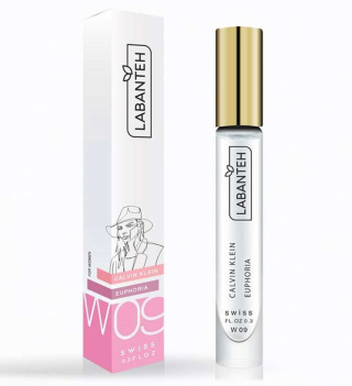 عطر جیبی شماره 09 یوفوریا کلوین کلین زنانه لابانته - 01