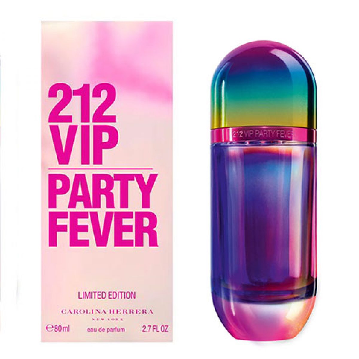 ادو پرفیوم زنانه کارولینا هررل مدل 212 Vip Party Fever حجم 80 میل کارولینا هررا نمای ۲