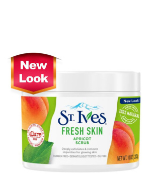 اسکراب زردآلو مدل Fresh Skin سینت ایوز