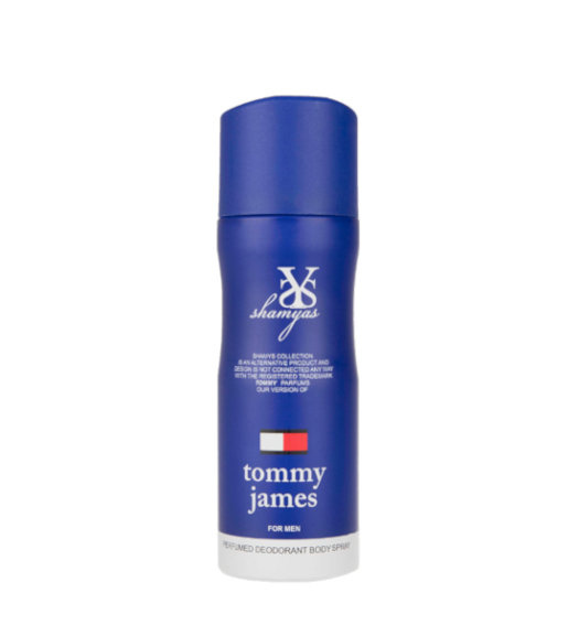 دئودورانت مردانه Tommy James حجم 200میل شمیاس نمای ۲