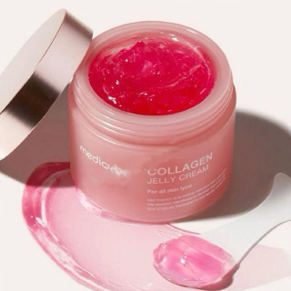 کرم ژل صورت مدل Collagen Jelly حجم 110 میلی لیتر مدی کیوب - 01