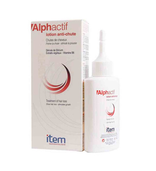لوسیون مو ضد ریزش آلفا اکتیف مناسب انواع مو حجم 100 میلی لیتر