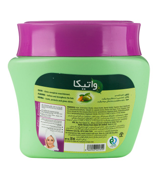 ماسک مو درخشان کننده واتیکا حاوی روغن زیتون مناسب مو خشک و ضعیف حجم 350 میلی لیتر - 01