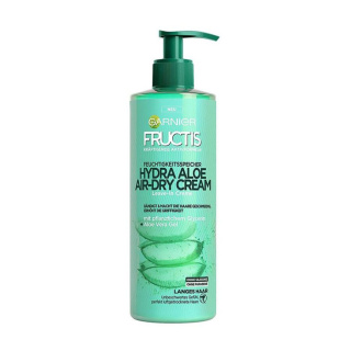 کرم آبرسان و حالت دهنده مو بدون نیاز به آبکشی سری Air Dry مدل Hydra Aloe حجم 400 میلی لیتر گارنیر