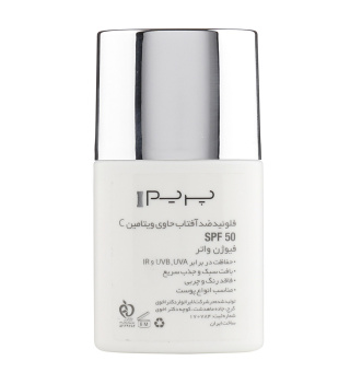 فلوئید ضد آفتاب حاوی ویتامین c و spf50 فیوژن واتر مناسب انواع پوست حجم 40 میل پرایم - 03