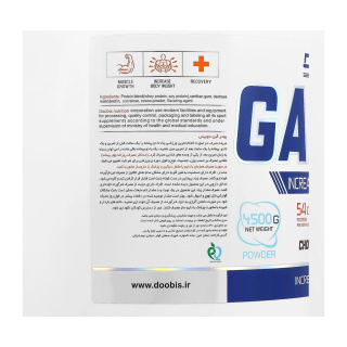 پودر گینر مدل Pro Complex با طعم بیسکویت و شکلات وزن 4500 گرم دوبیس - 02