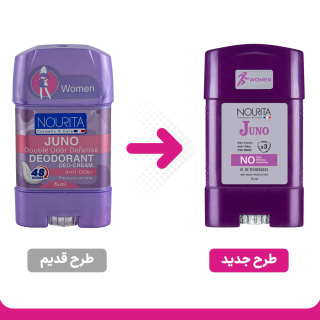 استیک کرمی ضد تعریق زنانه مدل Juno حجم 75 میلی لیتر نوریتا - 01