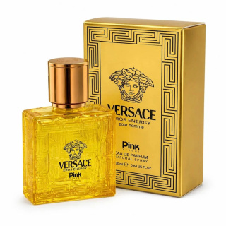 عطر جیبی مردانه مدل Versace Eros Energy حجم 25 میلی لیتر پینک ویژوال