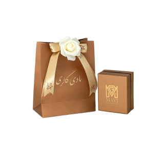 گردنبند طلا 18 عیار مدل مارکیز سبز ماوی گالری - 02