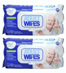 دستمال مرطوب مدل Adult Wipes پک 2 عددی دافی