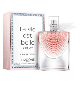 عطر جیبی زنانه کد 253 لانکوم لاوی است بله اینتنس حجم 25 میل برند کالکشن