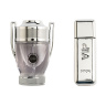 پک دو عددی عطر جیبی مردانه مدل VIP 212 و Invictus النترا تاینی
