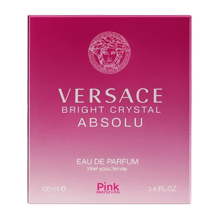 ادوپرفیوم زنانه مدل Versace Bright Crystal Absolu حجم 100 میلی لیتر پینک ویژوال - 02