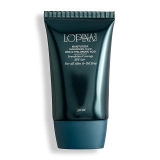 فلوئید ضد آفتاب رنگی Natural Beige با SPF50 حجم 50 میلی لیتر لوپینا کالر