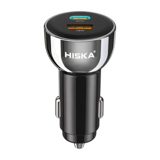 شارژر فندکی 30 وات هیسکا مدل HCC 307