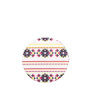 آینه گرد طرح دار O110
