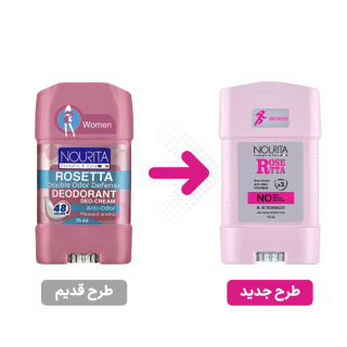 استیک کرمی ضد تعریق زنانه مدل Rosetta حجم 75 میلی لیتر نوریتا - 01