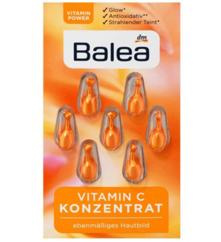 کنسانتره صورت مدل VITAMIN C بسته 7 عددی حجم 5 میل باله آ